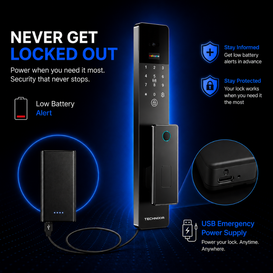 Technixia Shield Series 3 Lite Smart Door Lock