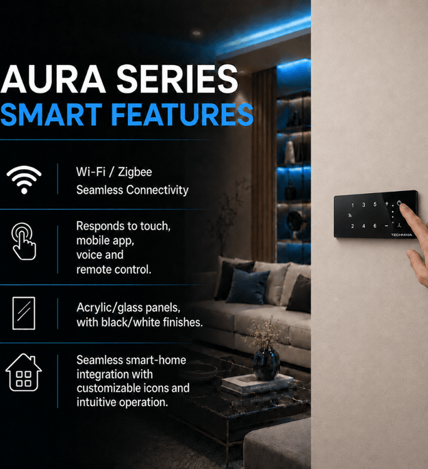 Technixia Aura Series – 1 BHK Full Home Automation Package - Technixia Automation