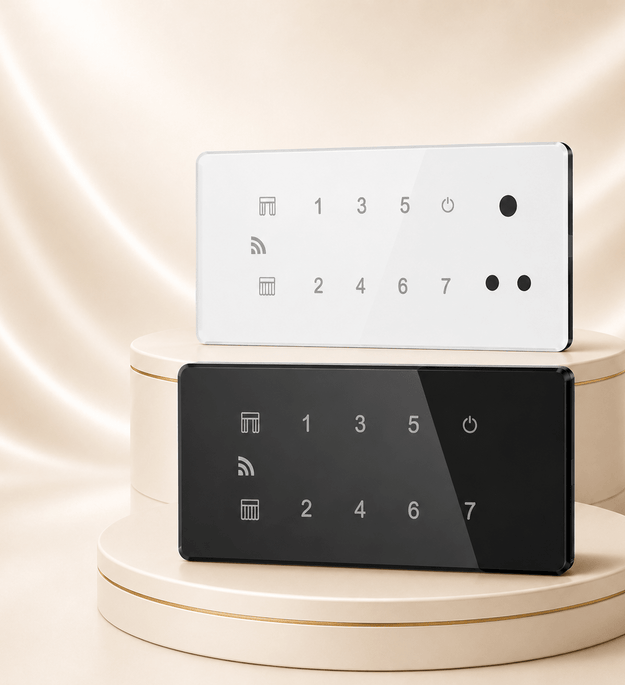 Technixia Aura Series Smart WiFi Touch Switch with Mobile App & Voice Control - Technixia Automation