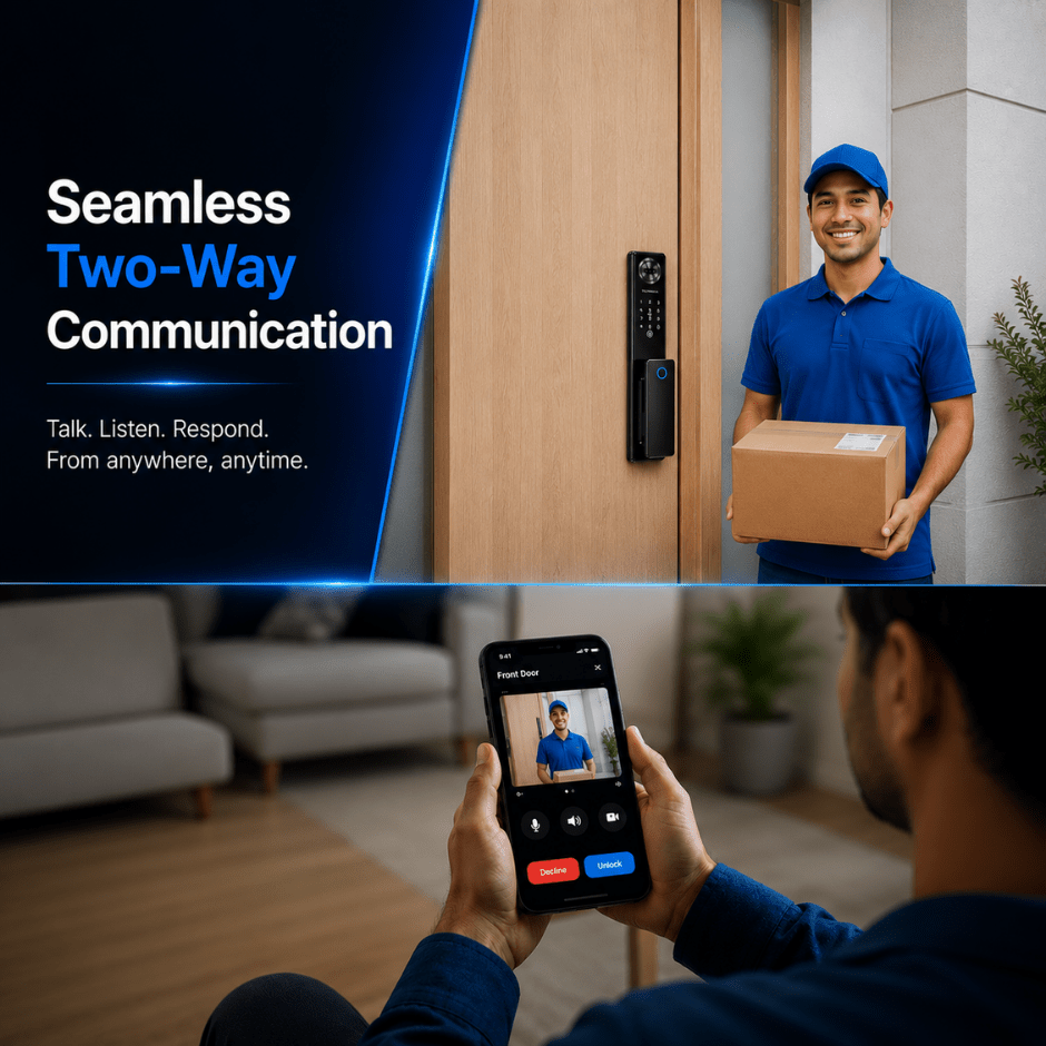 Technixia TAS04 PRO Smart Door Lock - Technixia Automation