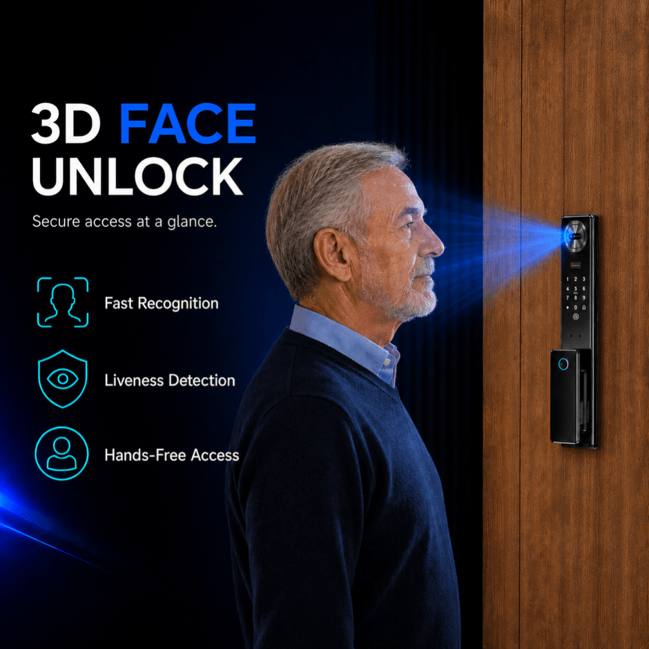 Technixia TAS04 PRO Smart Door Lock - Technixia Automation