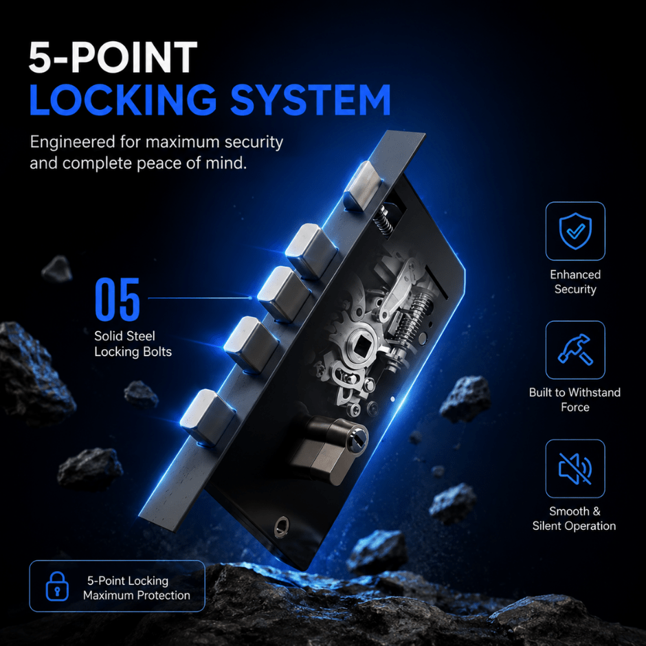 Technixia TAS04 PRO Smart Door Lock - Technixia Automation