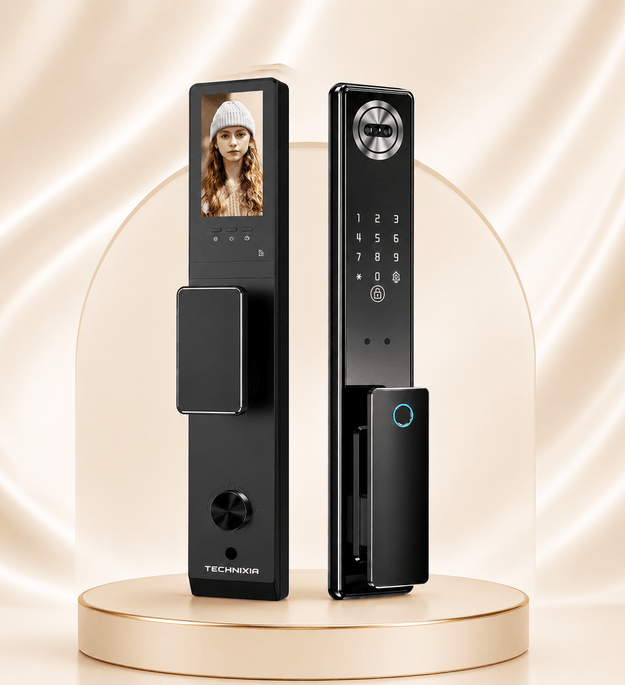 Technixia TAS04 PRO Smart WiFi Door Lock with 3D Face Recognition & Palm Recognition - Technixia Automation