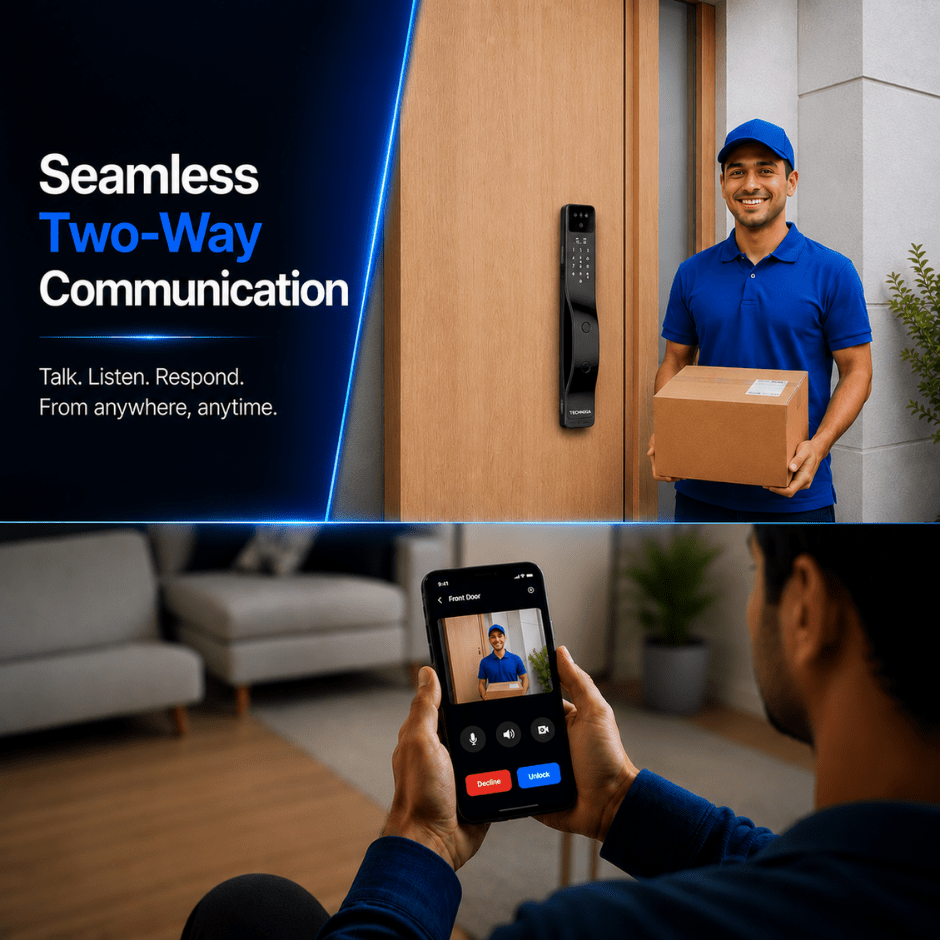 Technixia TAS06 PRO Smart Door Lock - Technixia Automation